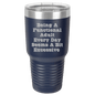 Funny Being A Functional Adult Tumbler - 20oz Laser Etched