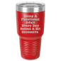 Funny Being A Functional Adult Tumbler - 20oz Laser Etched