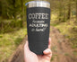 Funny Being A Functional Adult Tumbler - 20oz Laser Etched