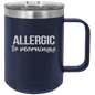 Funny Being A Functional Adult Tumbler - 20oz Laser Etched