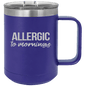 Funny Being A Functional Adult Tumbler - 20oz Laser Etched