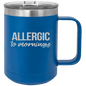 Funny Being A Functional Adult Tumbler - 20oz Laser Etched