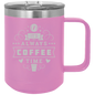 Funny Being A Functional Adult Tumbler - 20oz Laser Etched