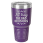 Funny Being A Functional Adult Tumbler - 20oz Laser Etched