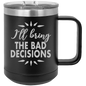 Funny Being A Functional Adult Tumbler - 20oz Laser Etched