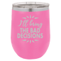 Funny Being A Functional Adult Tumbler - 20oz Laser Etched