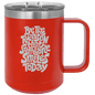 Funny Being A Functional Adult Tumbler - 20oz Laser Etched