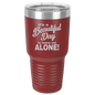 Funny Being A Functional Adult Tumbler - 20oz Laser Etched
