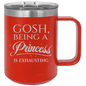 Funny Being A Functional Adult Tumbler - 20oz Laser Etched