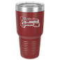 Funny Being A Functional Adult Tumbler - 20oz Laser Etched