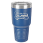 Funny Being A Functional Adult Tumbler - 20oz Laser Etched