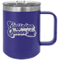 Funny Being A Functional Adult Tumbler - 20oz Laser Etched