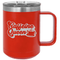 Funny Being A Functional Adult Tumbler - 20oz Laser Etched