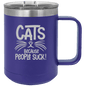 Funny Being A Functional Adult Tumbler - 20oz Laser Etched