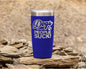 Funny Being A Functional Adult Tumbler - 20oz Laser Etched
