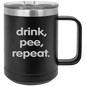 Funny Being A Functional Adult Tumbler - 20oz Laser Etched