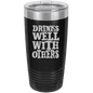 Funny Being A Functional Adult Tumbler - 20oz Laser Etched