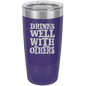 Funny Being A Functional Adult Tumbler - 20oz Laser Etched