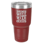 Funny Being A Functional Adult Tumbler - 20oz Laser Etched