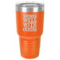 Funny Being A Functional Adult Tumbler - 20oz Laser Etched