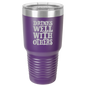 Funny Being A Functional Adult Tumbler - 20oz Laser Etched