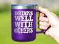 Funny Being A Functional Adult Tumbler - 20oz Laser Etched