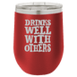Funny Being A Functional Adult Tumbler - 20oz Laser Etched