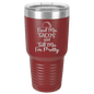 Funny Being A Functional Adult Tumbler - 20oz Laser Etched