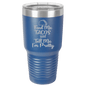 Funny Being A Functional Adult Tumbler - 20oz Laser Etched