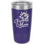 Funny Being A Functional Adult Tumbler - 20oz Laser Etched