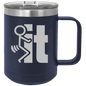 Funny Being A Functional Adult Tumbler - 20oz Laser Etched