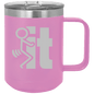 Funny Being A Functional Adult Tumbler - 20oz Laser Etched