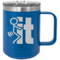 Funny Being A Functional Adult Tumbler - 20oz Laser Etched