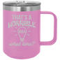 Funny Being A Functional Adult Tumbler - 20oz Laser Etched