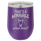 Funny Being A Functional Adult Tumbler - 20oz Laser Etched
