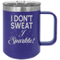 Funny Being A Functional Adult Tumbler - 20oz Laser Etched