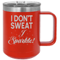 Funny Being A Functional Adult Tumbler - 20oz Laser Etched
