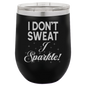 Funny Being A Functional Adult Tumbler - 20oz Laser Etched