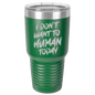 Funny Being A Functional Adult Tumbler - 20oz Laser Etched