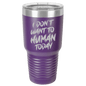 Funny Being A Functional Adult Tumbler - 20oz Laser Etched