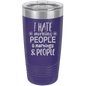 Funny Being A Functional Adult Tumbler - 20oz Laser Etched