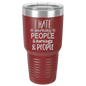 Funny Being A Functional Adult Tumbler - 20oz Laser Etched