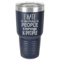Funny Being A Functional Adult Tumbler - 20oz Laser Etched