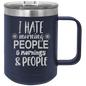 Funny Being A Functional Adult Tumbler - 20oz Laser Etched