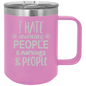 Funny Being A Functional Adult Tumbler - 20oz Laser Etched