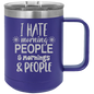Funny Being A Functional Adult Tumbler - 20oz Laser Etched