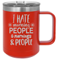 Funny Being A Functional Adult Tumbler - 20oz Laser Etched