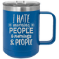 Funny Being A Functional Adult Tumbler - 20oz Laser Etched