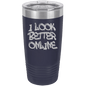 Funny Being A Functional Adult Tumbler - 20oz Laser Etched