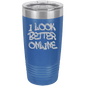 Funny Being A Functional Adult Tumbler - 20oz Laser Etched